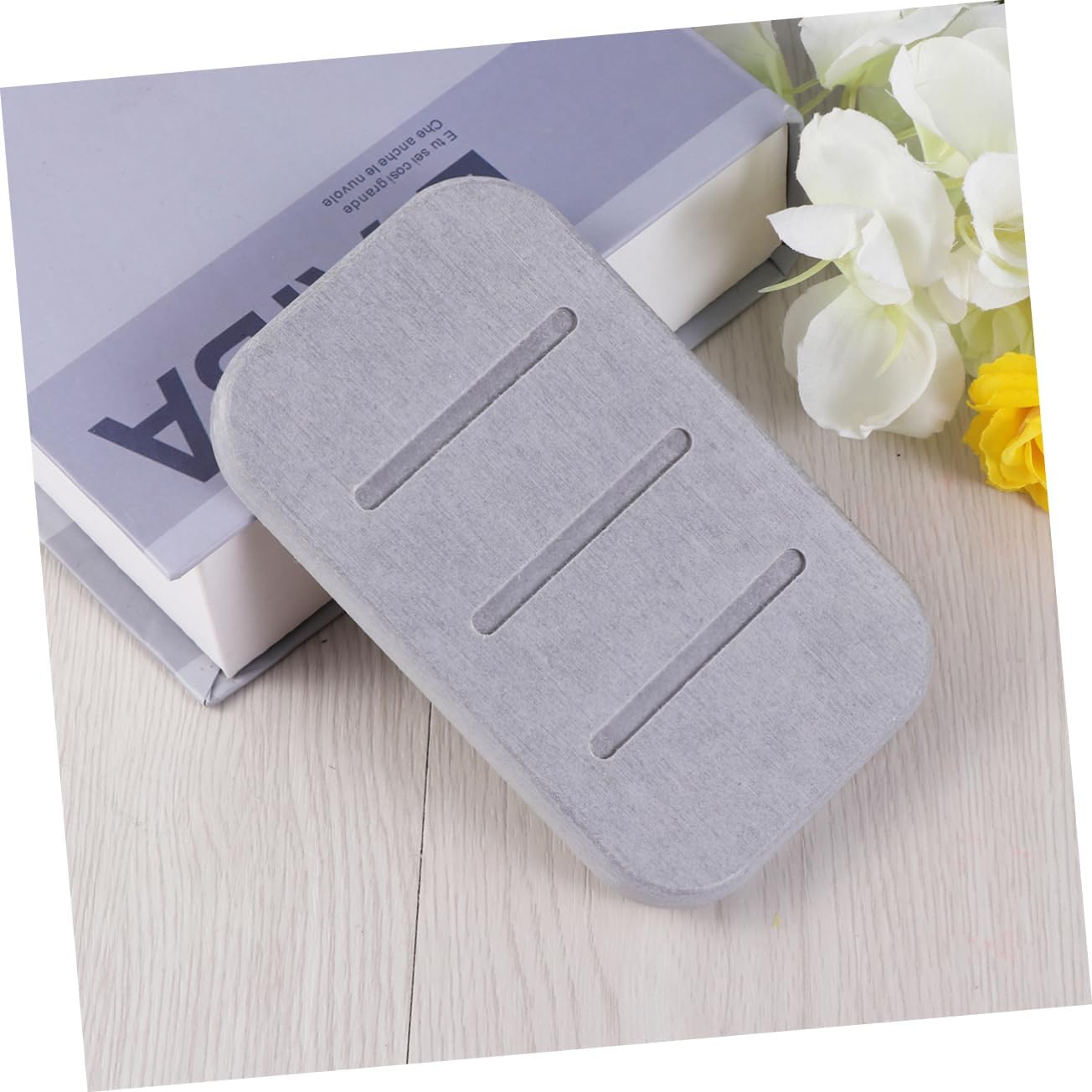RORPOIR Diatomite Soap Holder Quick Dry Dish Rack