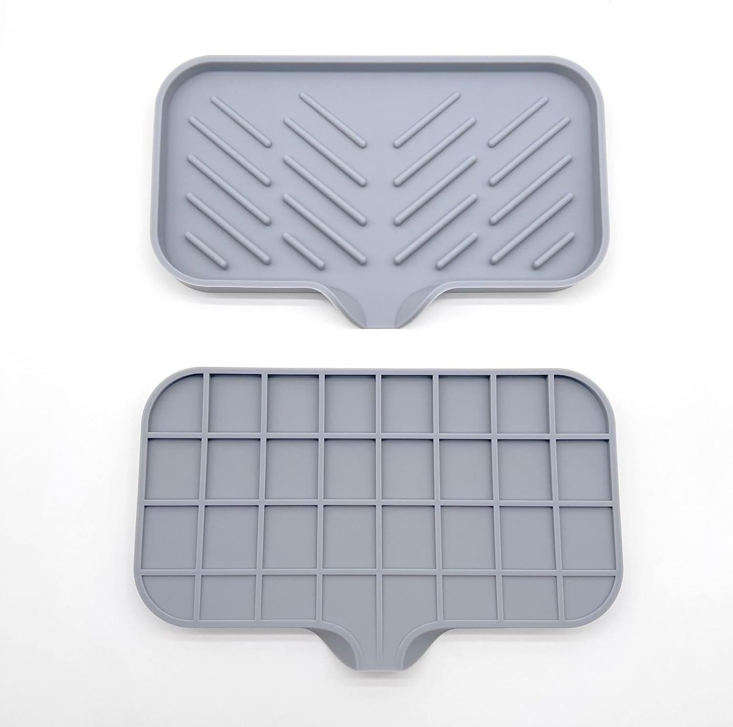 Lamphle Drain Mat Silicone Multi-Use Anti-Skid Soap Holder