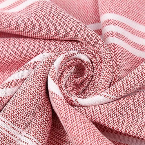 Gooddyiyukey Turkish Beach Towels Set of 4