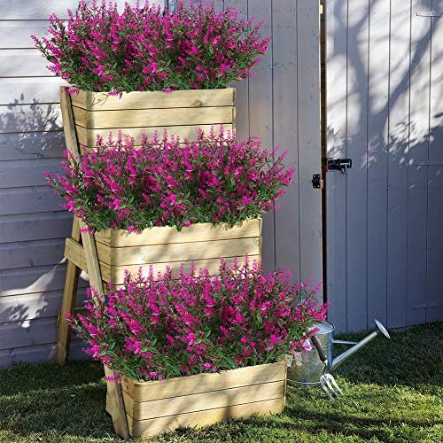 ArtBloom 8 Bundles Artificial Lavender Flowers