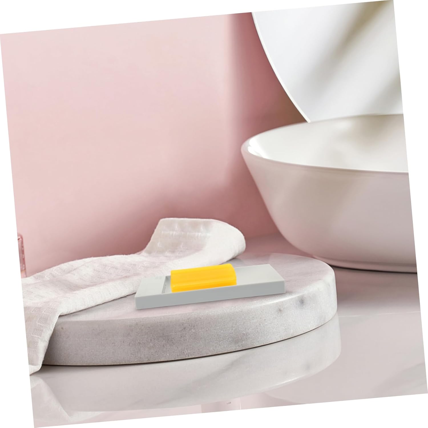 Alipis Self-Draining Soap Dish for Countertop