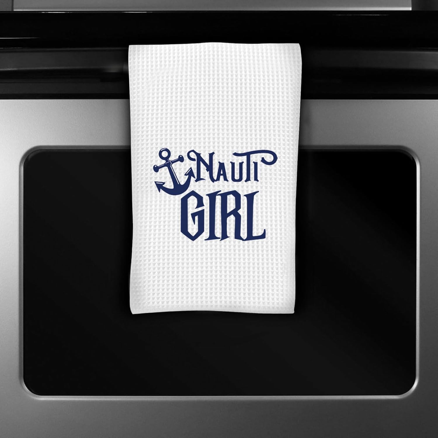 ZJXHPO Nauti Grl Beach Kitchen Towel
