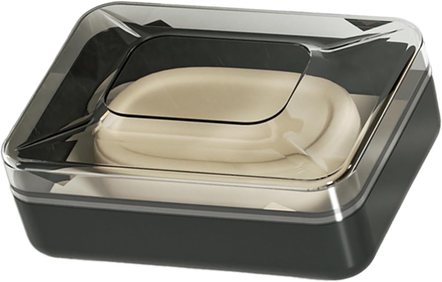 TNNOKL Creative PET Soap Holder for Bathroom and Travel