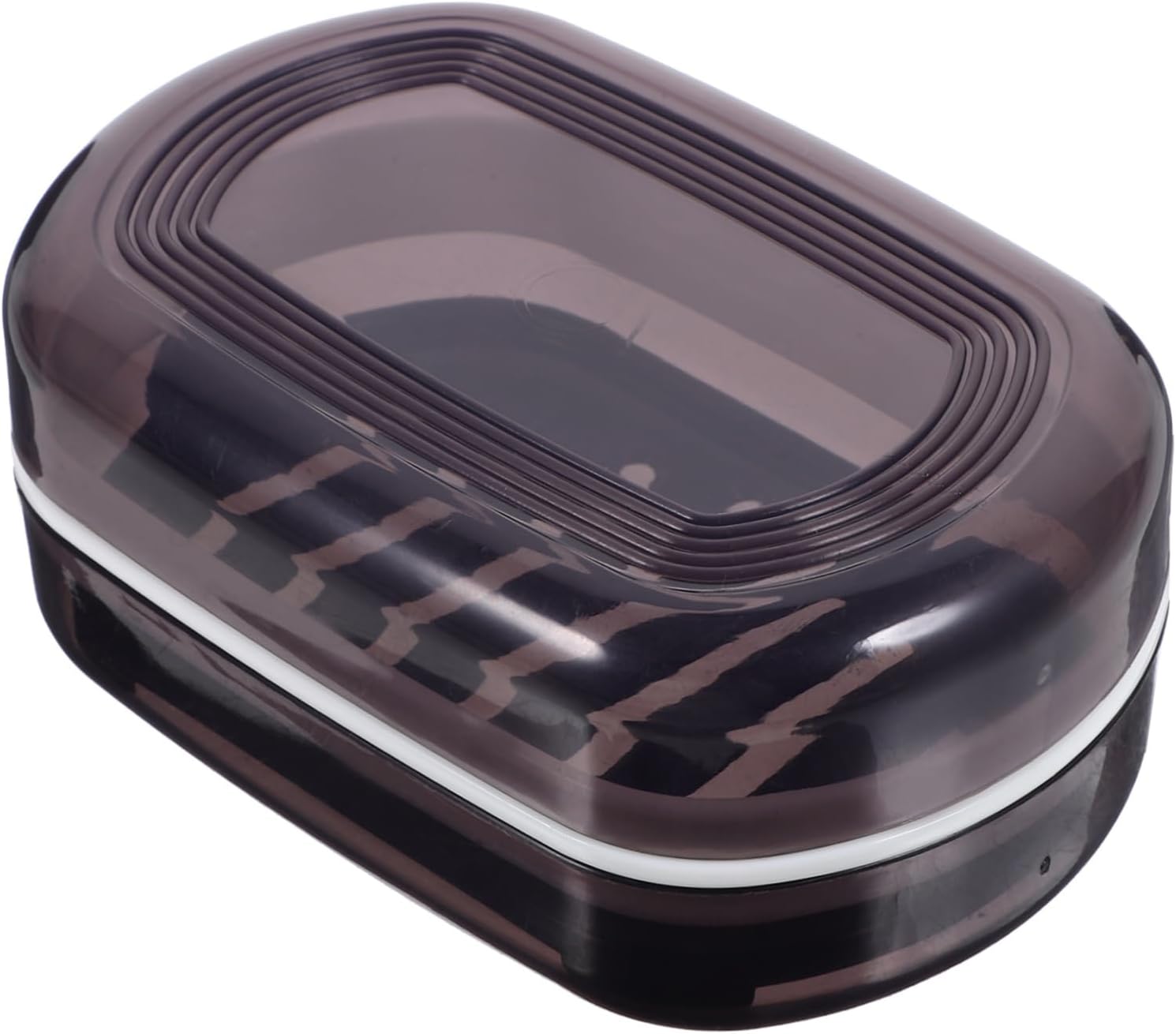 STOBAZA Leakproof Travel Soap Dish with Lid for Camping and Bathroom