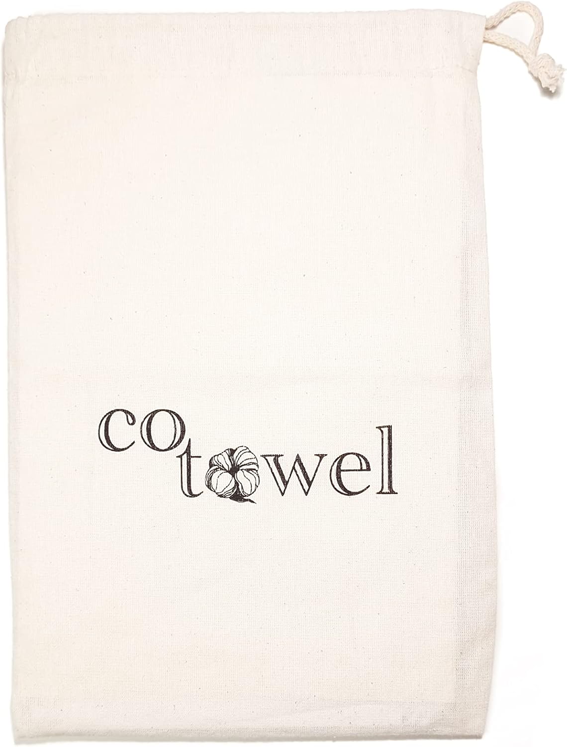 Cotowel Turkish Hand Towels with Travel Bag Set of 2