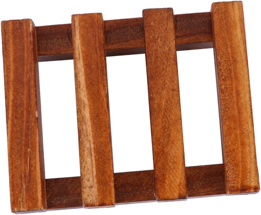 PAMINGONO Creative Retro Wooden Soap Holder