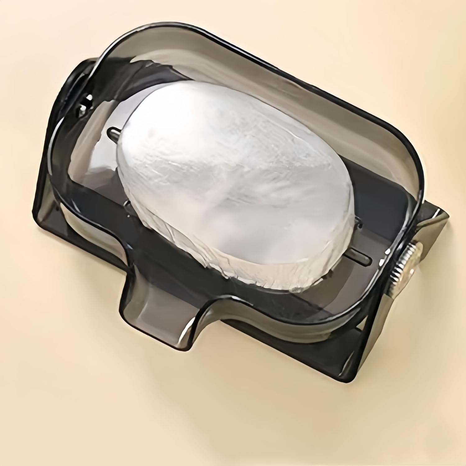 Self-Draining Plastic Soap Dish Holder for Sink and Shower