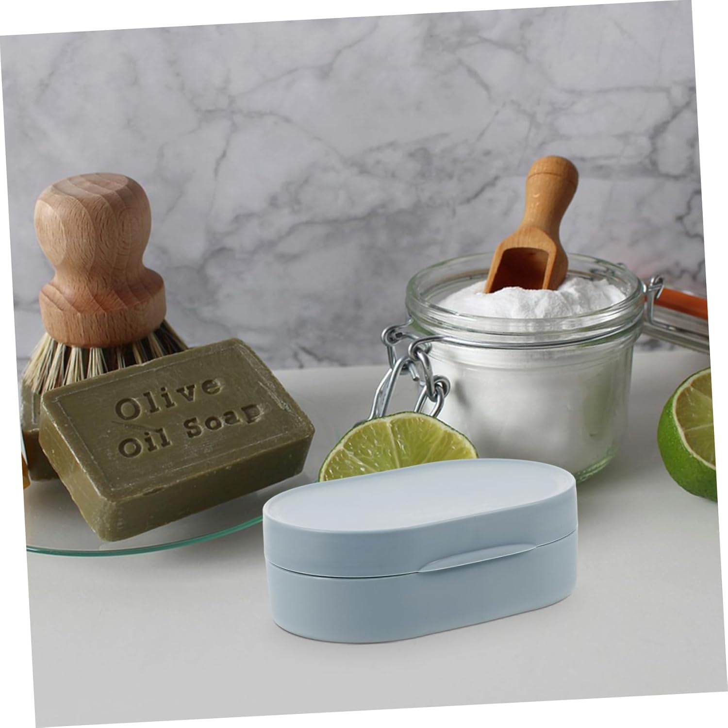 ABOOFAN Waterproof Soap Box with Lid for Home and Travel
