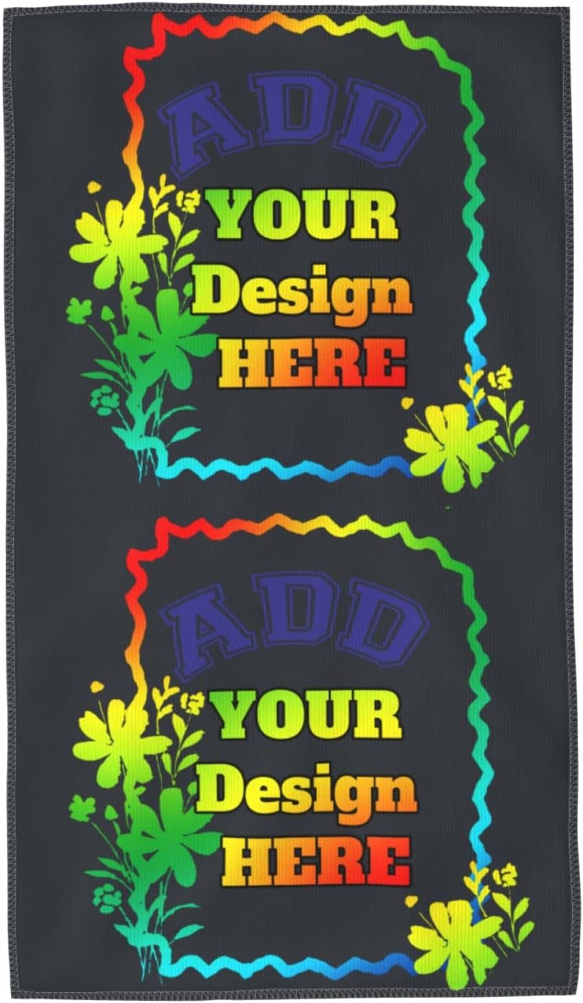 Custom Beach Towels 275x16in with Personalized Design