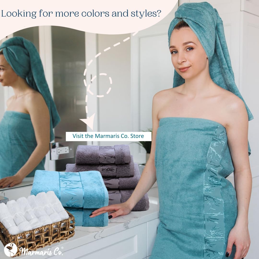 Set of 2 Luxury Super Soft Bath Towels 1