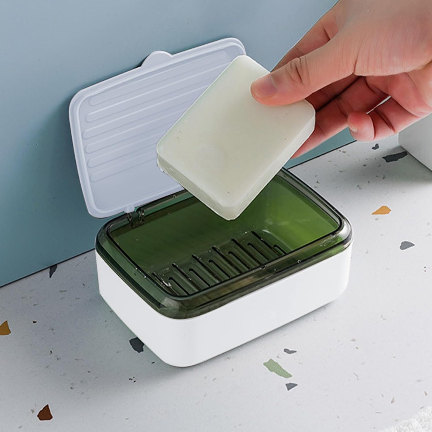 Keep Dry Soap Holder for Bathroom Travel and Outdoor Use