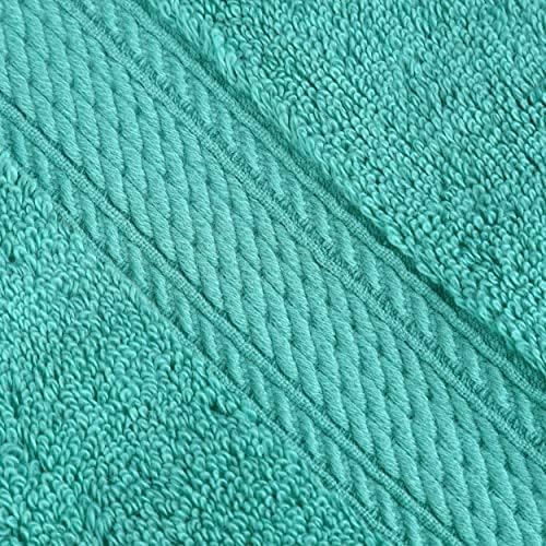 Superior Madison Turquoise Egyptian Cotton 3-Piece Towel Set