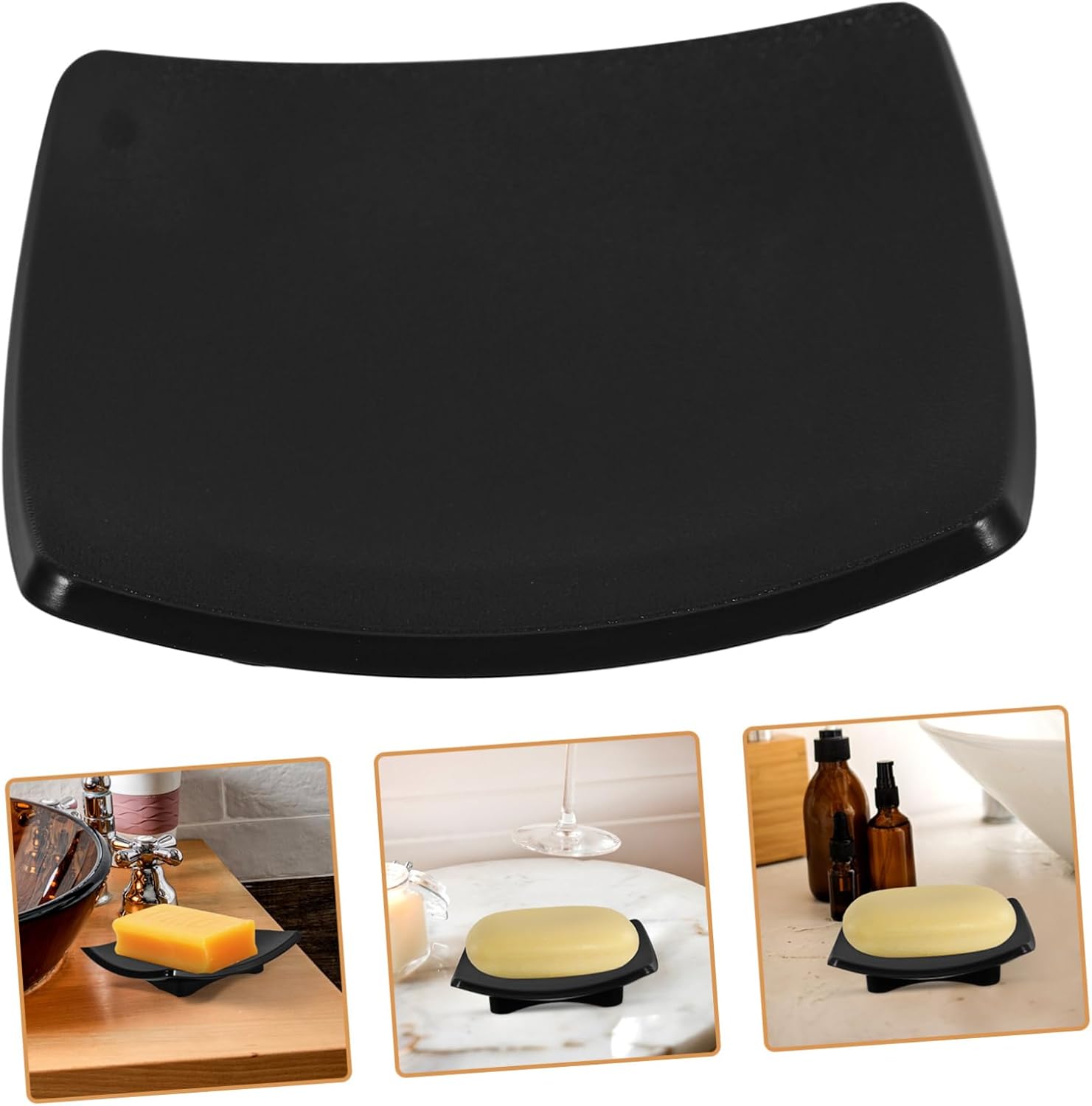 FONDOTIN Multi-Function Soap Holder for Bathroom and Kitchen