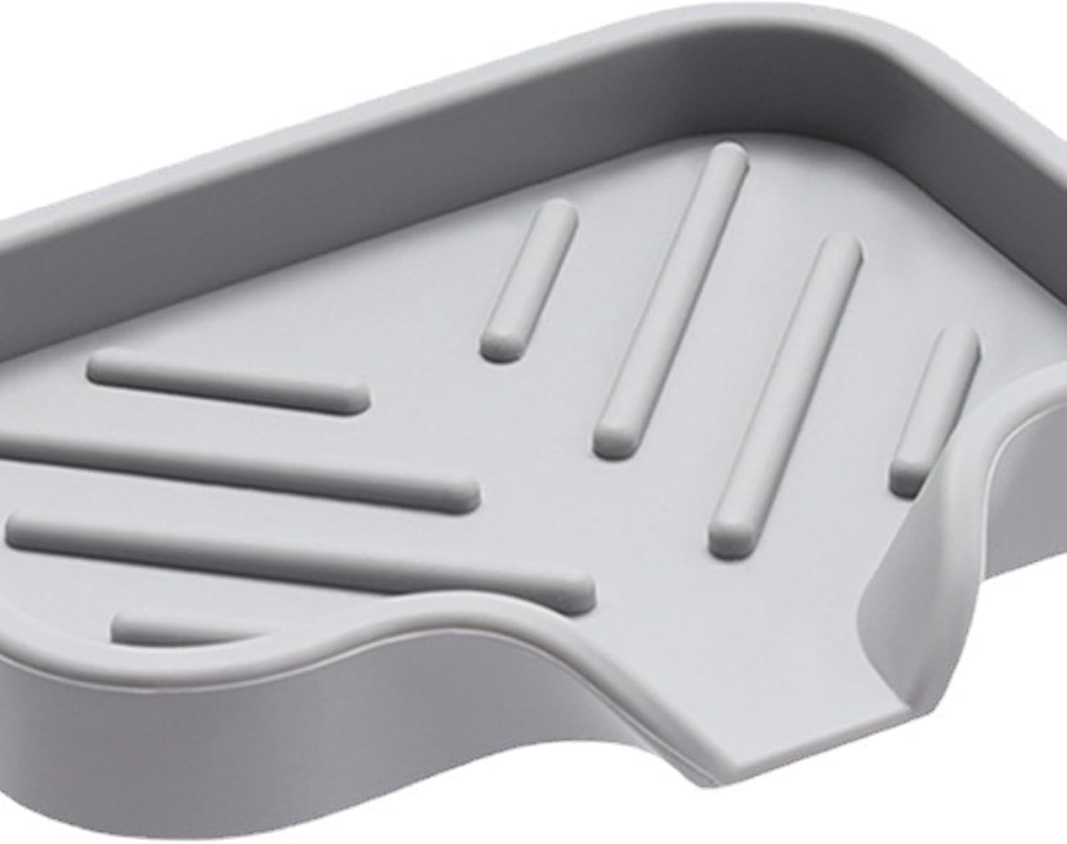 Lamphle Drain Mat Silicone Multi-Use Anti-Skid Soap Holder
