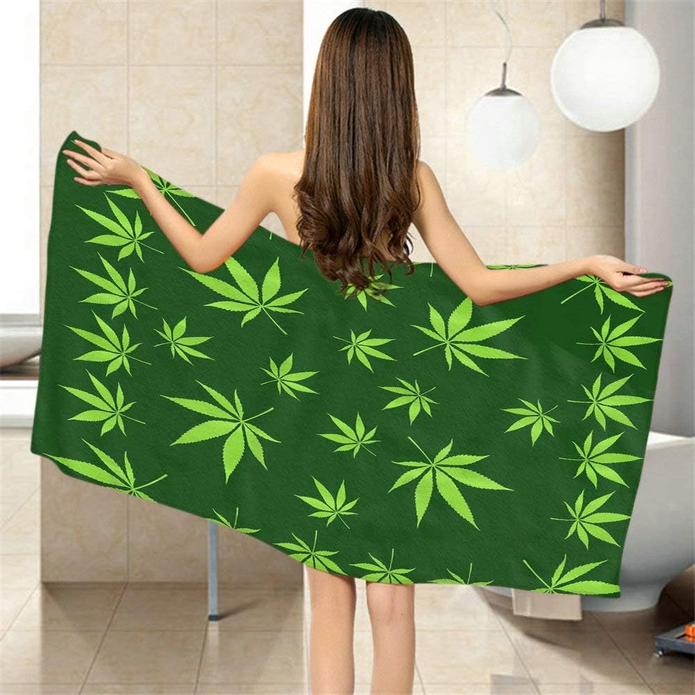 Moslion Soft Bath Towel 64x32 Inches for Home Beach Camping
