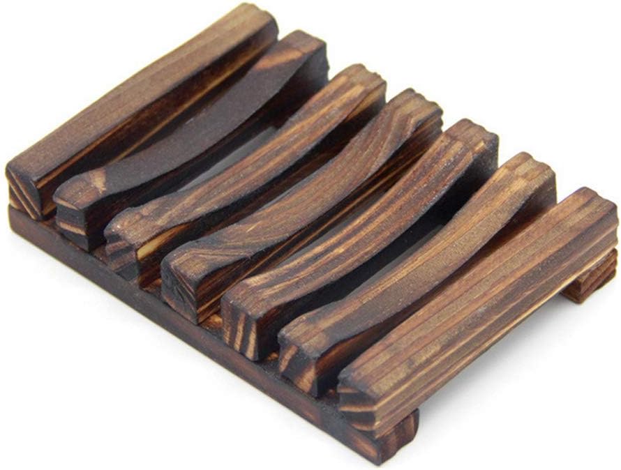 Familyhouse Natural Wood Soap Dish Holder