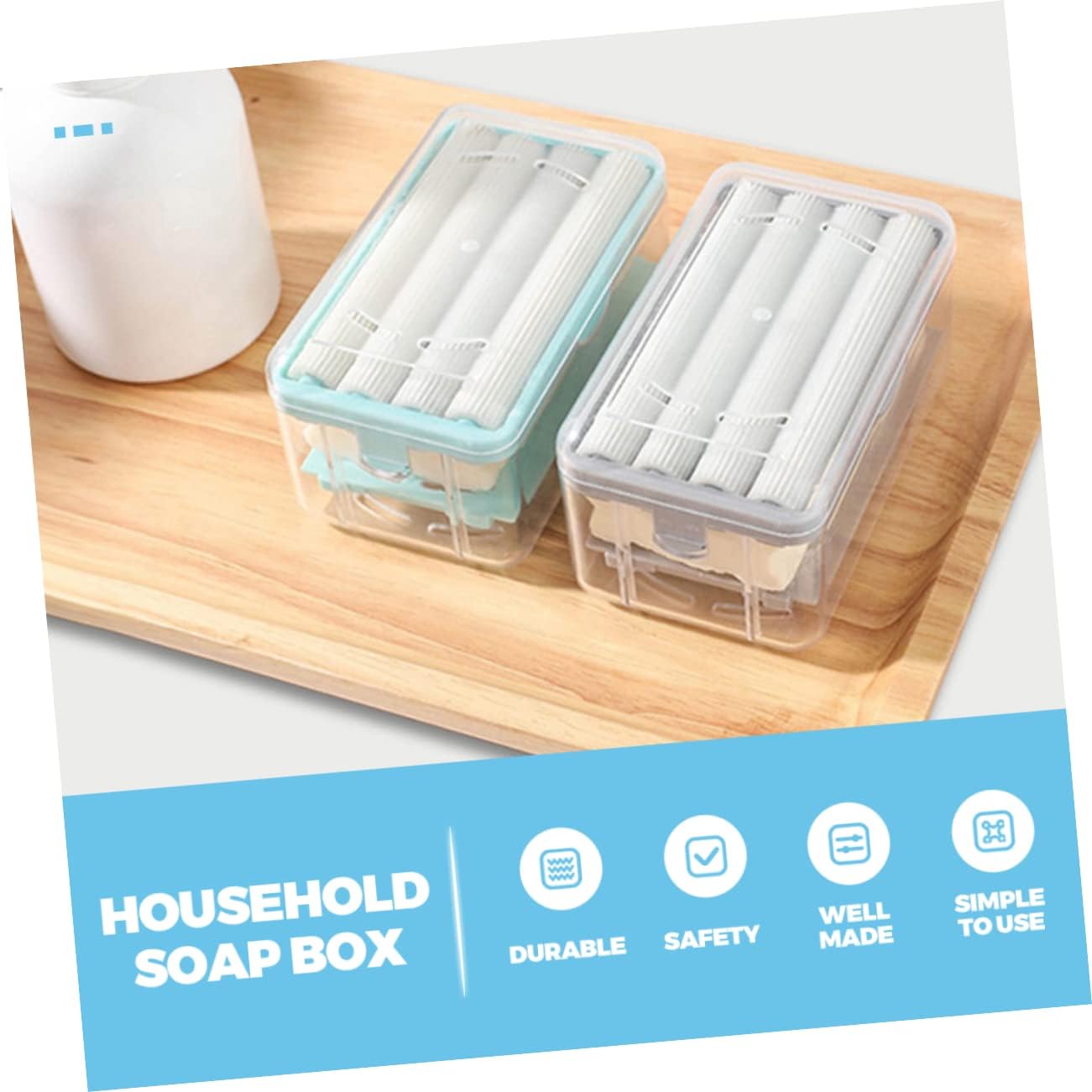 Ciieeo Soap Foaming Box - Multi-Functional Holder for Home Bathroom Kitchen Travel