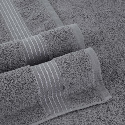 Elegant Comfort Premium Turkish Cotton 2 Pack Bath Towel Set