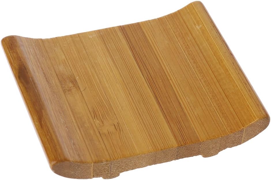 JUNNOTI Natural Soap Dish Tray Holder for Bathroom