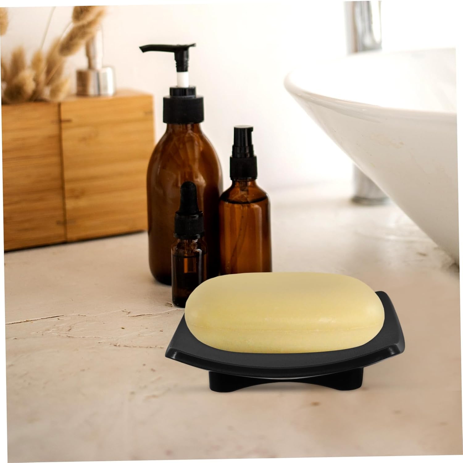 FONDOTIN Multi-Function Soap Holder for Bathroom and Kitchen
