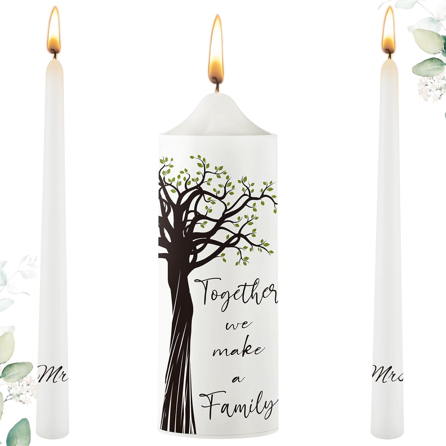 Frienda Unity Candles Wedding Ceremony Set 1