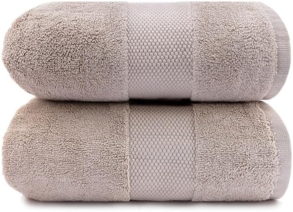 Maisonette Organic Cotton Turkish Bath Towels Set 2 Pack