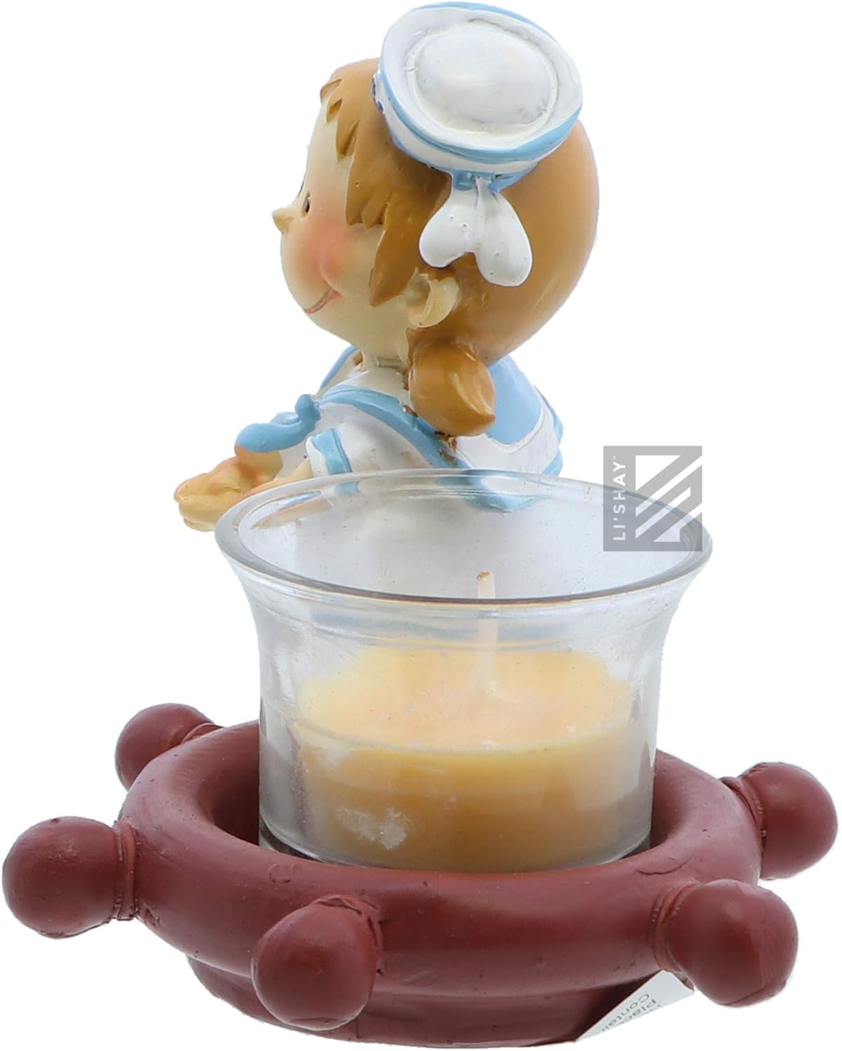 LiShay Sailor Kids Votive Candle Holder - Girl
