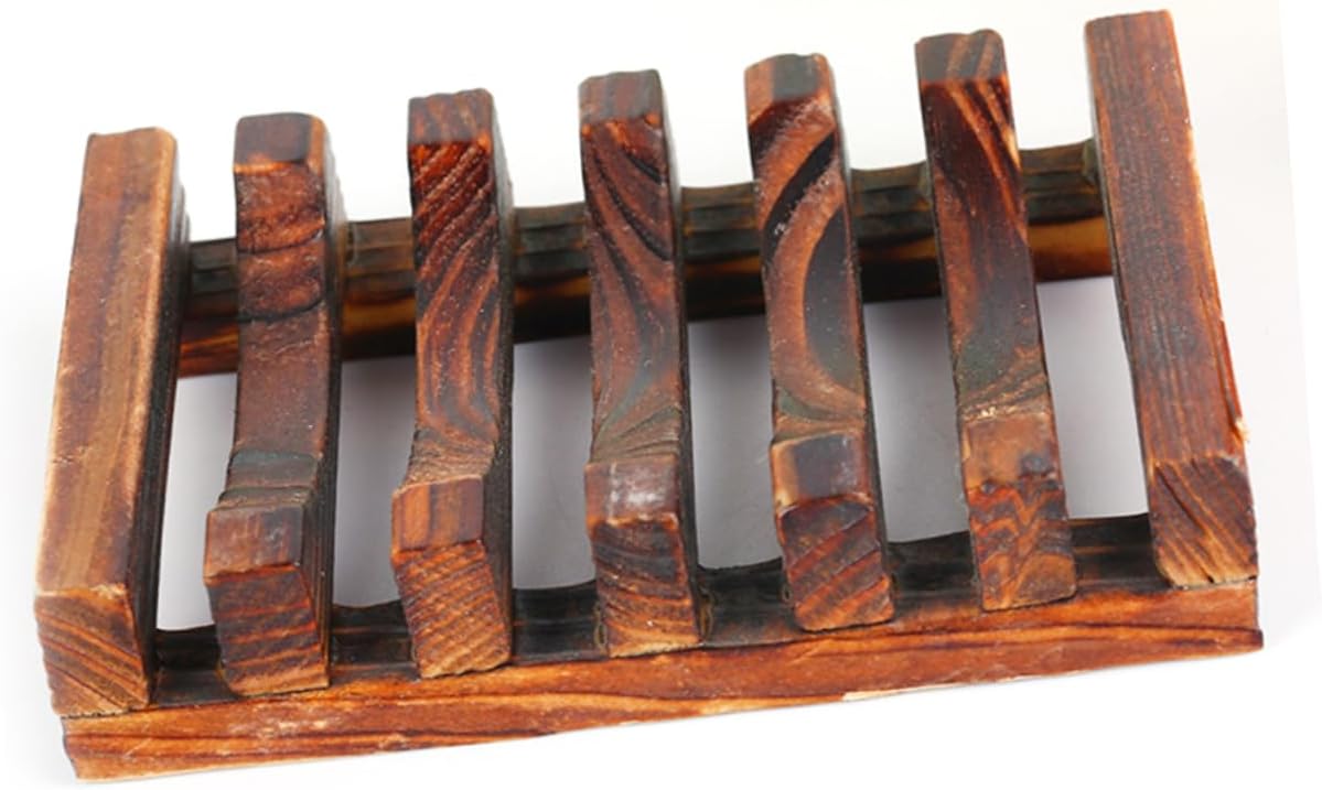 ULTECHNOVO Carbonized Soap Dish Holder