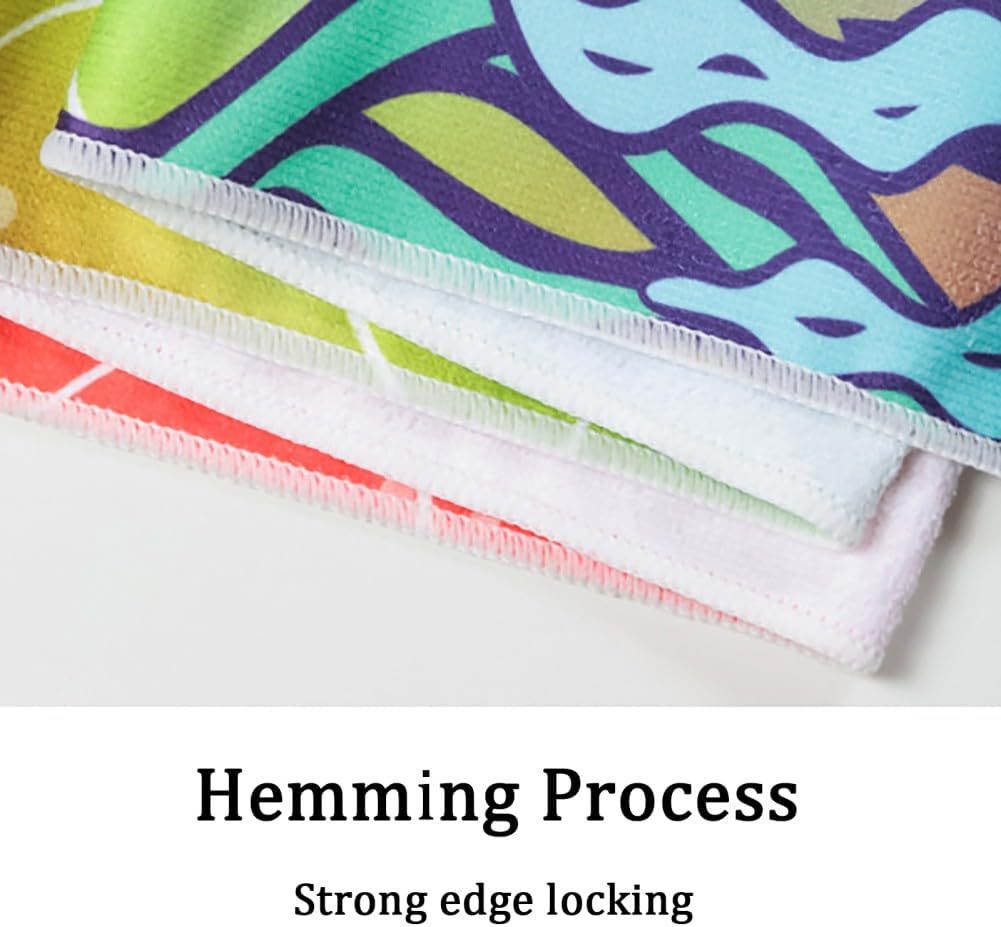 Ochine Personalized Beach Towel - Sand Free Quick Dry
