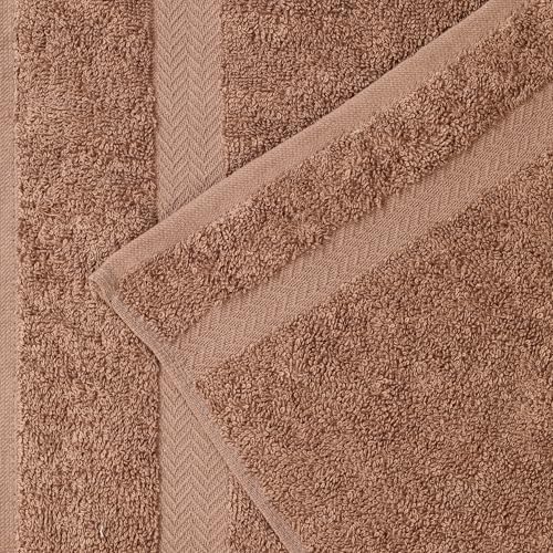 Superior 6-Piece Cotton Towel Set - Latte 1