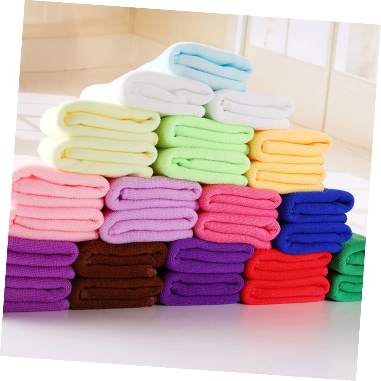 TOPPERFUN Large Spa Towel 70x140cm Quick Dry Beach Towel