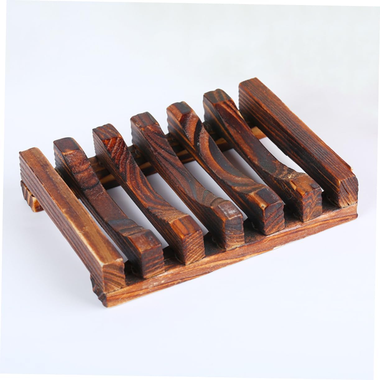 Stylish Wooden Soap Holder for Bathroom and Kitchen