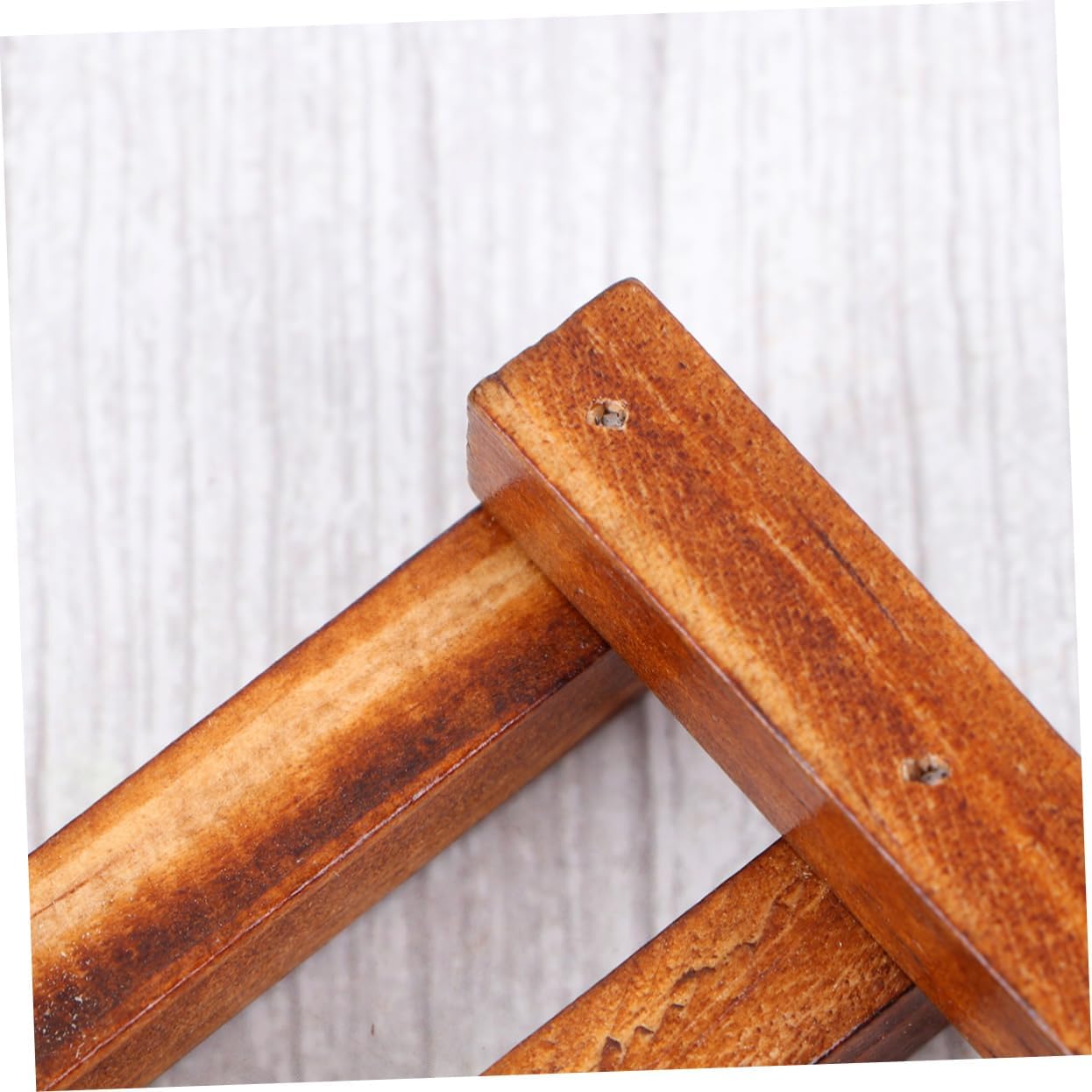 DRESSOOS Wooden Soap Holder Retro Design for Bathroom