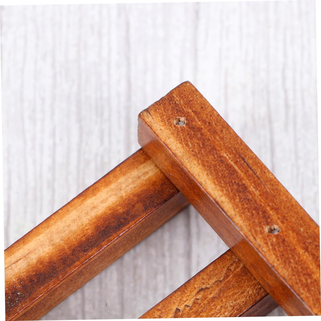 PAMINGONO Creative Retro Wooden Soap Holder