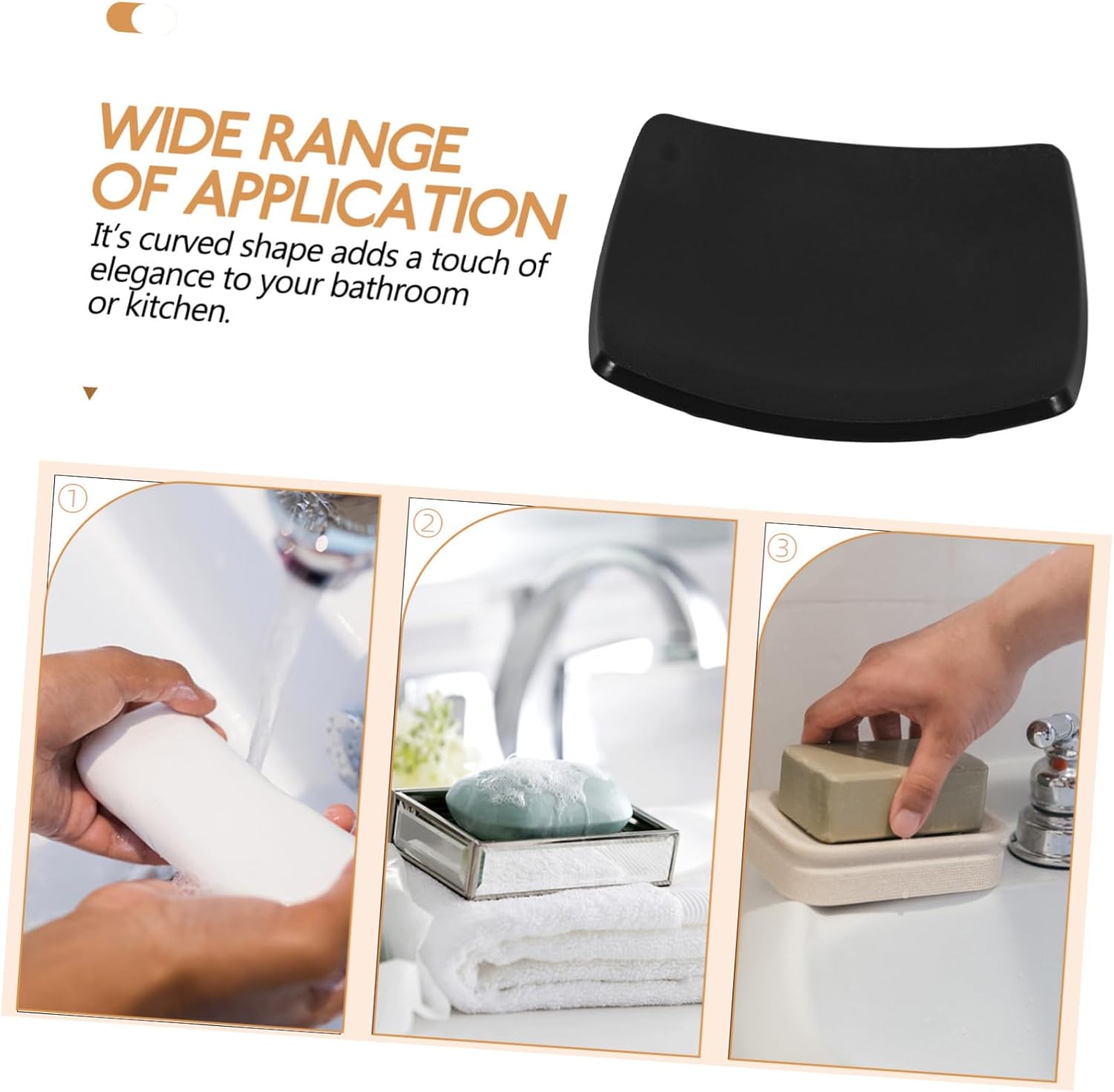 CATIEBYE Shower Soap Holder with Sponge Drainage