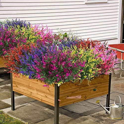 ArtBloom 8 Bundles Artificial Lavender Flowers