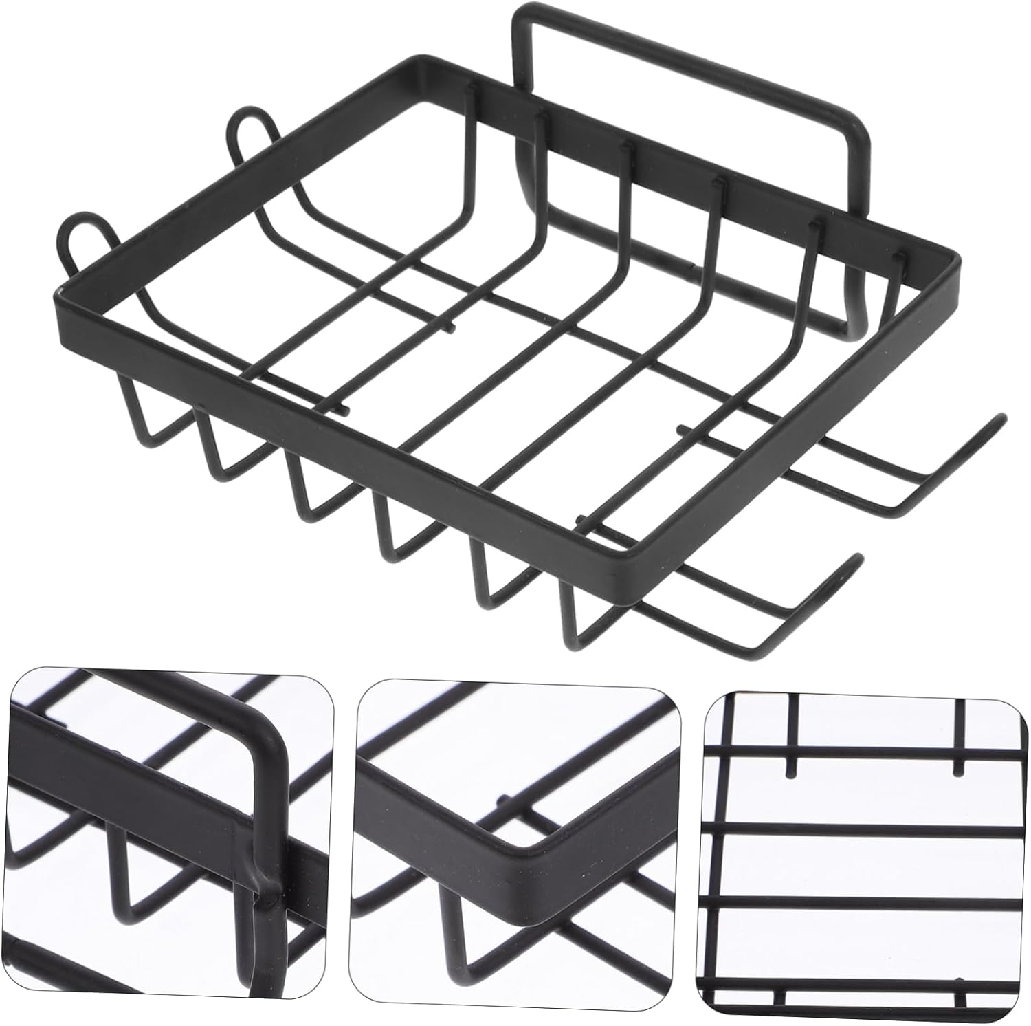 Wall Mounted Soap Dish with Drainage Design