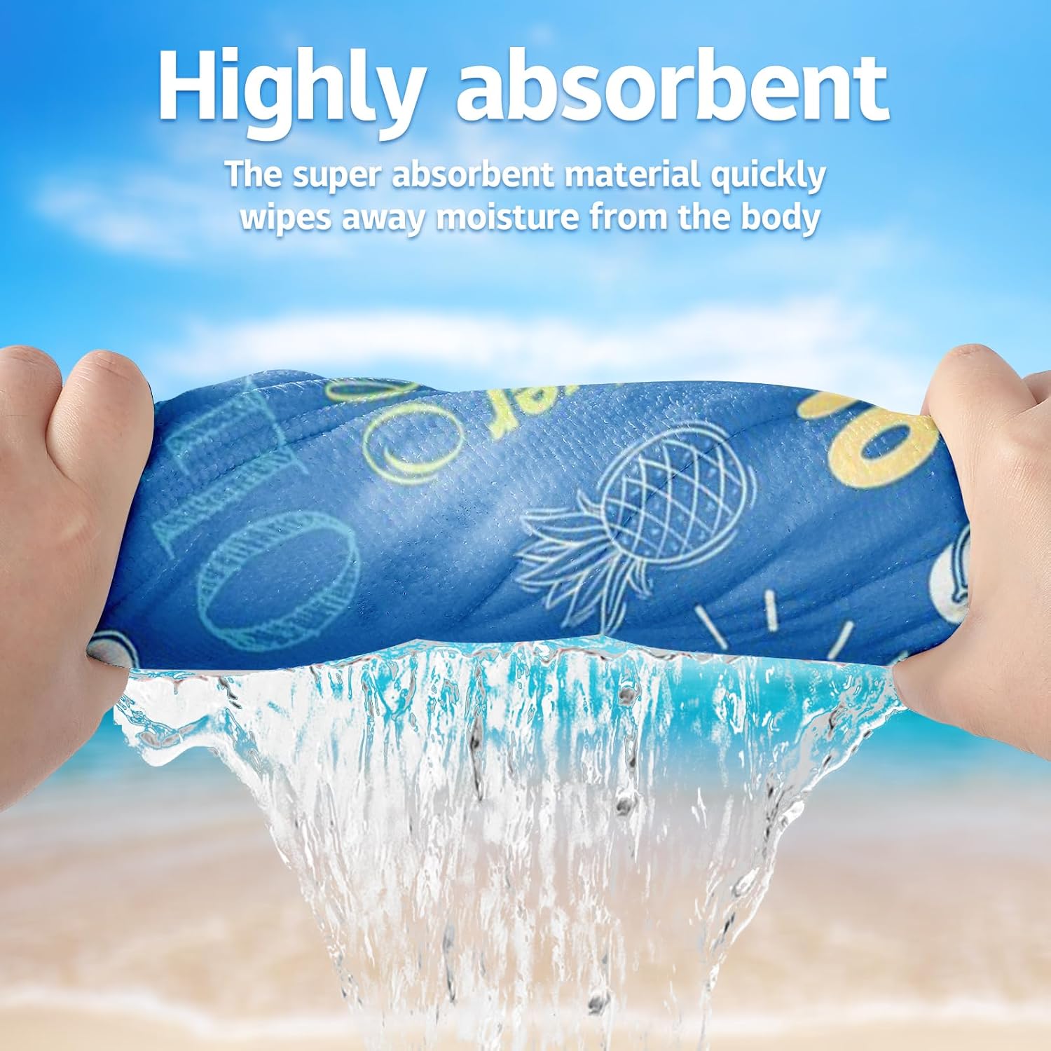 Personalized Beach Towels for Kids with Names