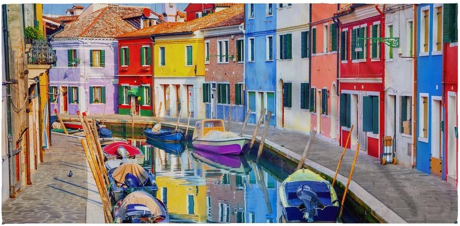 PS I Love Italy Beach Towel - Burano Design