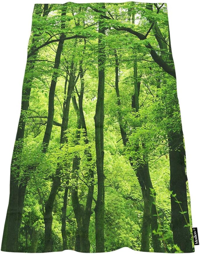 Moslion Tropical Rainforest Bath Towel 64x32 Inches 1