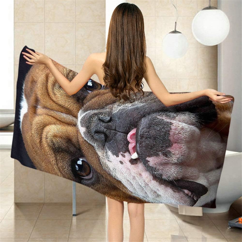 Moslion Comfy Bath Towel for Dogs and People