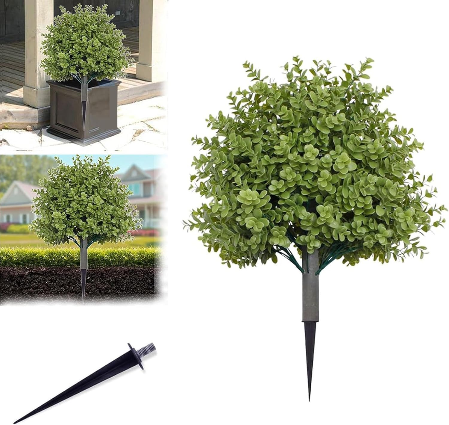 Lifelike Faux Cedar Planter Fillers - 258 Inches High