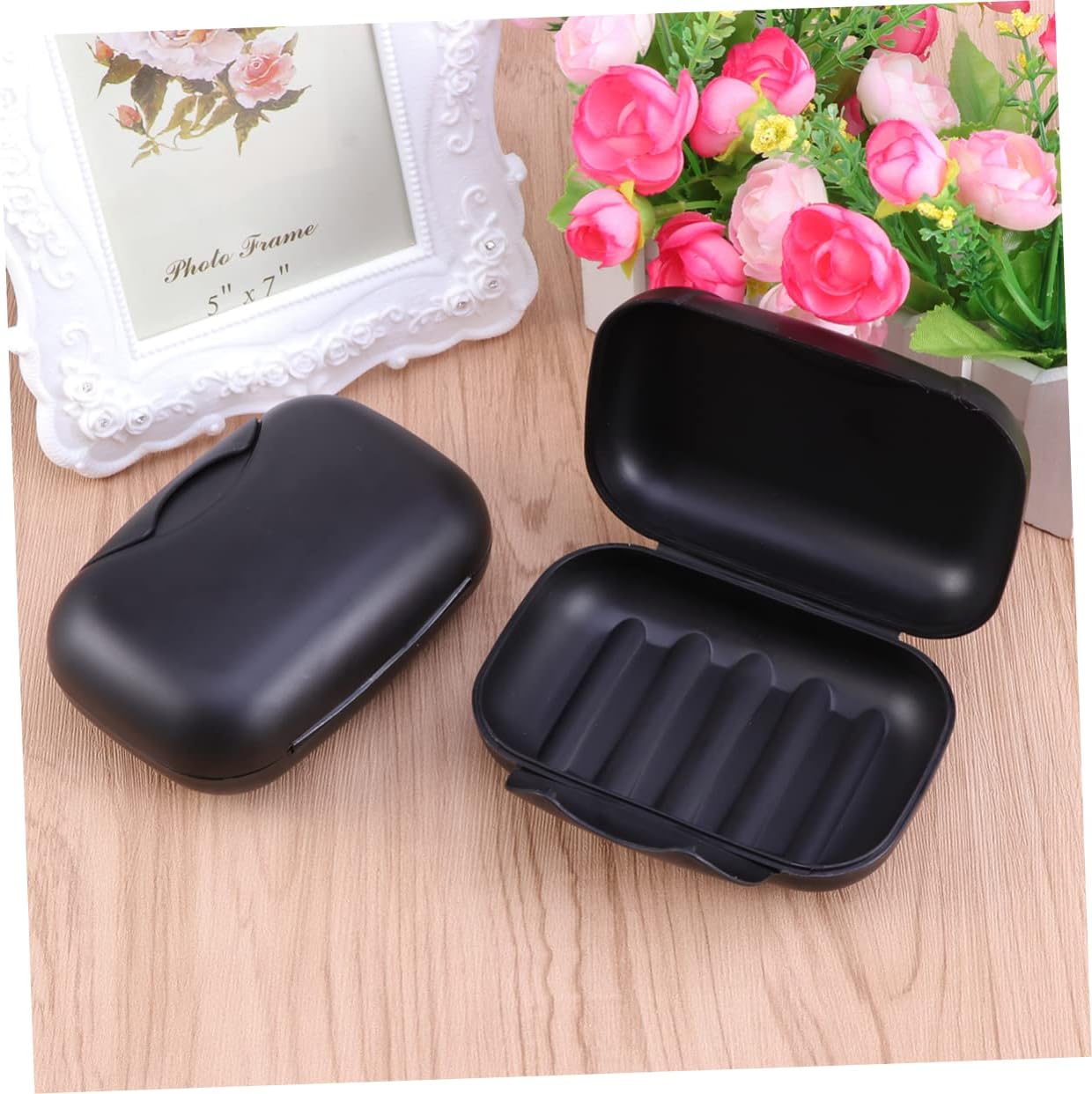 HEALEEP Leakproof Travel Soap Holder with Lock - Compact and Lightweight