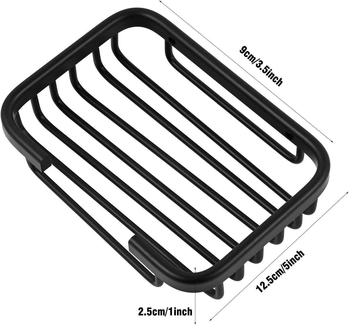 RONCHEN Premium Aluminum Soap Dish for Shower and Bathroom