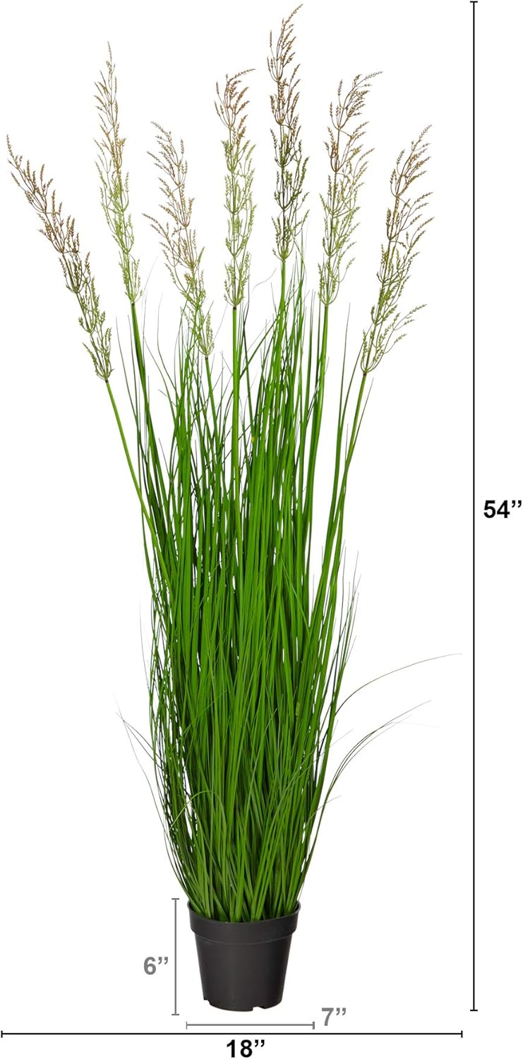 Nearly Natural 45ft Plume Grass Artificial Plant 1