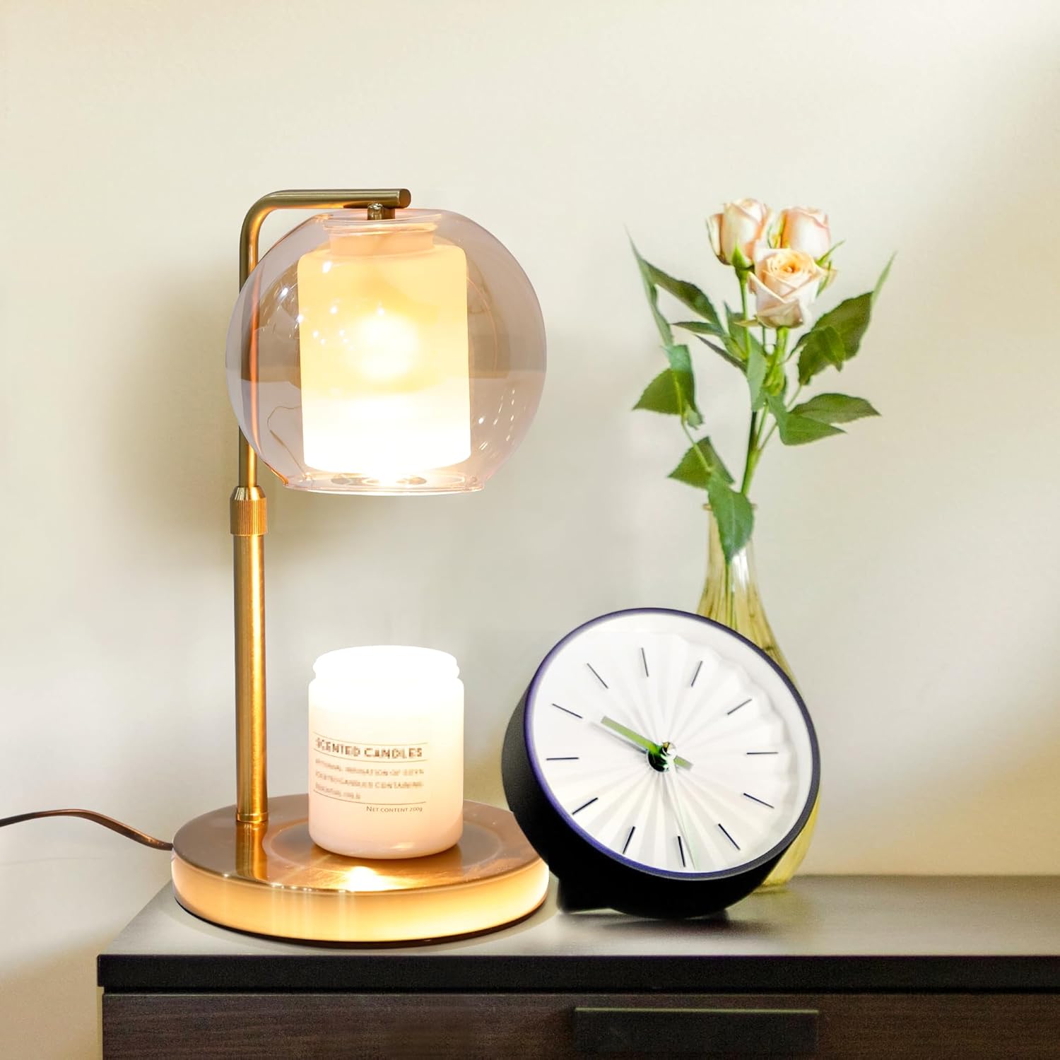 LUEUR Candle Warmer Lamp with Timer and 4 Brightness 1