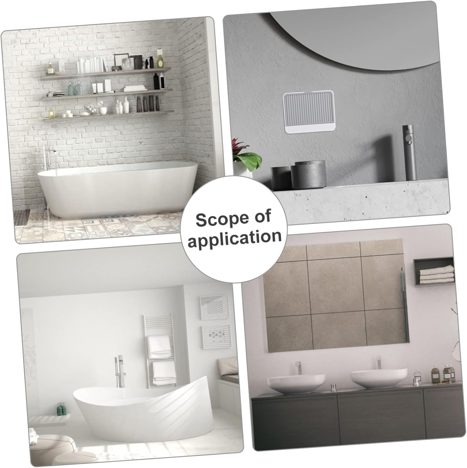 HOOTNEE 60 Swing Open Soap Dish Holder