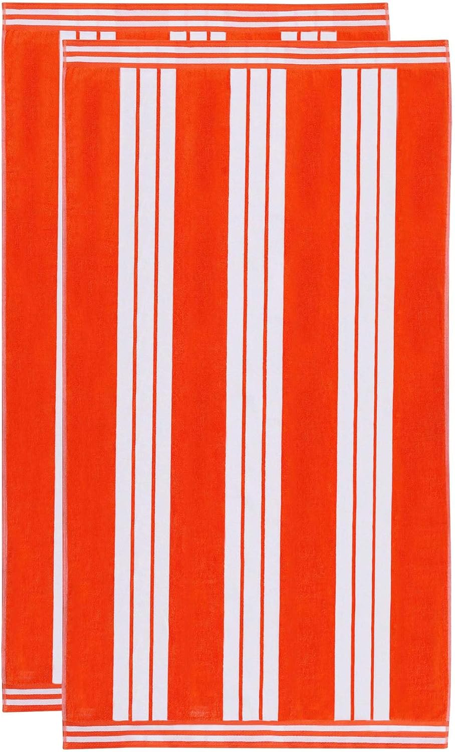 Superior Oversized Cotton Beach Towel Set of 2