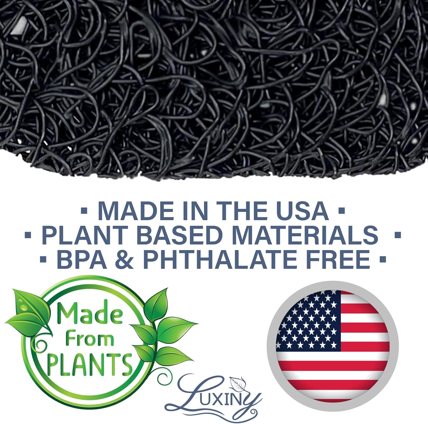 Luxiny American Made Soap Saver Lift - Plant Based Black Onyx