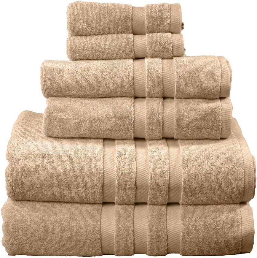 Veteran Textile LLC Luxury Towel Set 6 Pieces